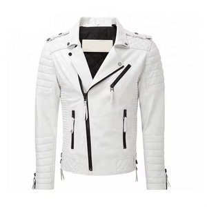 Chaqueta de Cuero Genuino para Hombre con Estilo Personalizado, Calidad Profesional, Impermeable y Transpirable, Precio Económico, Gran Venta - Product Image 1
