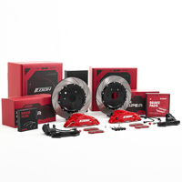 Kit de freinage arrière électromécanique à 4 pistons ICOOH DT47 avec disques et étriers de 355/380 mm pour Hyundai Palisade