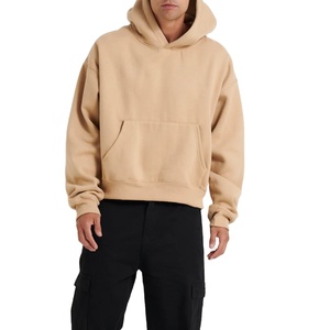 Sudadera con capucha básica de gran tamaño para hombre, 100% algodón, estampado de invierno, ecológica, antiarrugas, sudadera de alta calidad - Product Image 5