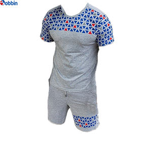 Nuevo Conjunto de Camiseta y Pantalones Cortos de Verano para Hombre de Alta Calidad Personalizado con Logotipo Personalizado, Camiseta y Pantalones Cortos Lisos, Conjunto Deportivo de 2 Piezas - Product Image 4