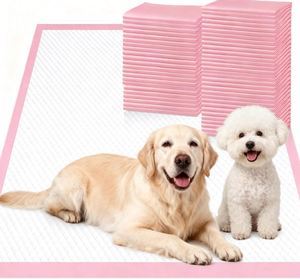 Tapis d'entraînement biodégradables anti-fuites en charbon de bambou ultra-absorbants et désodorisants pour chiens et chats - Product Image 1