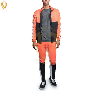 Chándal de hombre de nuevo diseño para Otoño Invierno de moda 100% algodón patrón sólido precio al por mayor - Product Image 5