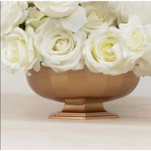 Pots de fleurs ronds en forme de bol avec revêtement en poudre pour finition brillante élégante pour la décoration intérieure ou extérieure - Product Image 4