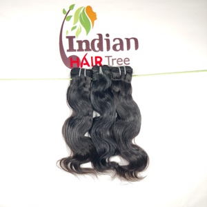 Wholesale Cuticle Aligned Black <b>Body</b> <b>Wave</b> Hair Extensions Natural Virgin Indian Temple Human Hair Raw Bundles Super <b>Wave</b> for - Product Image 2
