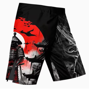 กางเกง MMA คุณภาพดีสำหรับผู้ชาย รับสกรีนโลโก้ กางเกงกราปลิง สไตล์ใหม่ล่าสุด กางเกง MMA สำหรับฝึกซ้อมและกราปลิง - Product Image 5