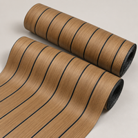 Papier peint MORLENX effet bois à lattes, flexible, rayures noires, revêtement mural pour la décoration intérieure de la maison et du bureau