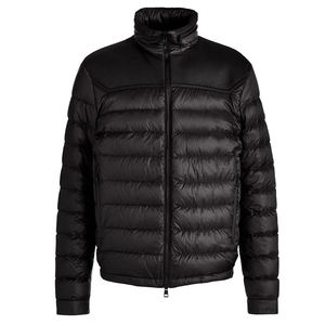 Chaqueta Acolchada de Invierno para Hombre, con Capucha, Cuello Alto, Cierre de Cremallera, Diseño Sólido, Tejido No Tejido de Nailon/Algodón - Product Image 6