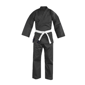 Alta calidad cómodo 100% 10 OZ algodón hombres Karate uniformes transpirable 9oz logotipo personalizado OEM jóvenes adultos ropa de artes marciales - Product Image 1