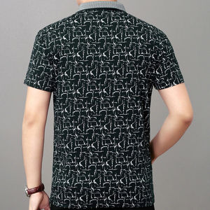 Camiseta Polo Sublimada 100% Algodón con Estampado Digital para Hombre, Corte Holgado, Unisex, Nueva Llegada, Tendencia - Product Image 4