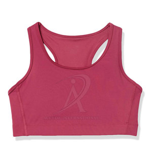 บราออกกำลังกายของผู้หญิงบราไร้ตะเข็บผ้าโพลีเอสเตอร์สแปนเด็กซ์ - Product Image 2