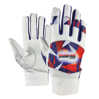 100% véritable haute qualité en cuir souple hommes gants de frappeur nouveau Style antidérapant vêtements de sport nouvelle conception