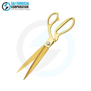 Ciseaux de tailleur ergonomiques 8 pouces poignée caoutchoutée en acier allemand pour de longues séances de couture sans fatigue - Product Image 4