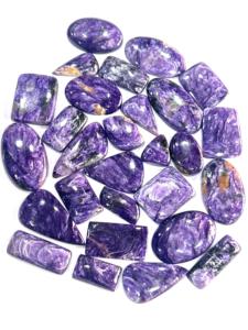 อัญมณีทรงหลวมชาโรไรต์ธรรมชาติขนาดฟรีไซส์ - Product Image 2