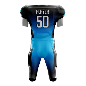 Uniforme de football américain pour hommes et jeunes, ensemble de vêtements de sport d'équipe avec impression personnalisée et broderie disponible - Product Image 6