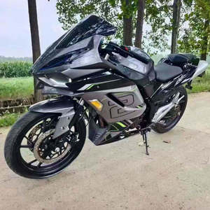 Motocicleta de Gasolina GOOD H2 con Motor de 400cc, Motocicleta Deportiva Usada, Motocicleta de Carreras para Adultos - Product Image 1