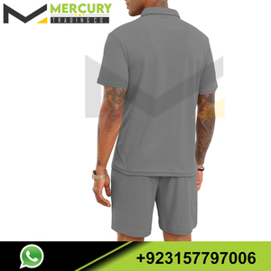 Bộ quần áo nam thời trang thoải mái, áo thun và quần đùi, bộ đồ thể thao nam 2 món, chất liệu thoáng khí - Product Image 5