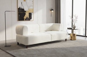 Venta Directa de Fábrica de Muebles, Sofá de Terciopelo para Sala de Estar, Seccional 2+3, Producción Personalizada de Sofás para Sala de Estar - Product Image 6
