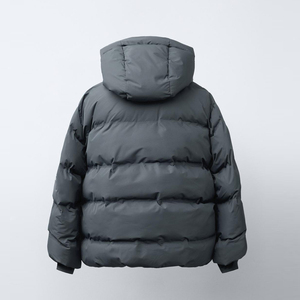 Veste matelassée pour garçons en polyester de qualité supérieure, manches longues, logo personnalisé, taille, rembourrage doux, isolation thermique, idéale pour le temps froid - Product Image 6