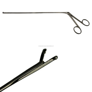 Lore Pince à tissus subglottique angulaire, ensemble d'instruments chirurgicaux ORL en acier inoxydable, outil manuel de laryngologie, CE, usage hospitalier - Product Image 6