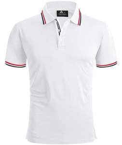 Camisetas Polo para Hombre, Color Sólido, Tejido de Punto, Última Colección con Etiqueta Privada, Alta Calidad, Precio Económico - Product Image 2