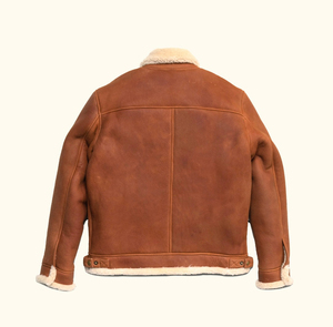 Chaqueta de cuero para hombre de diseño superior 2026 100% de alta calidad con forro de piel de manga completa a precio razonable diseño personalizado disponible - Product Image 5