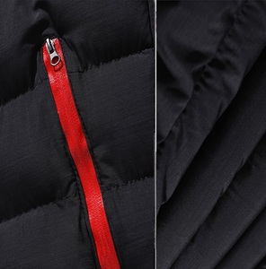 Chaquetas acolchadas personalizadas a la moda, ropa de calle gruesa cálida para invierno, chaquetas acolchadas para hombre, bolsillos con cremallera acolchadas personalizadas, chaquetas de invierno - Product Image 6