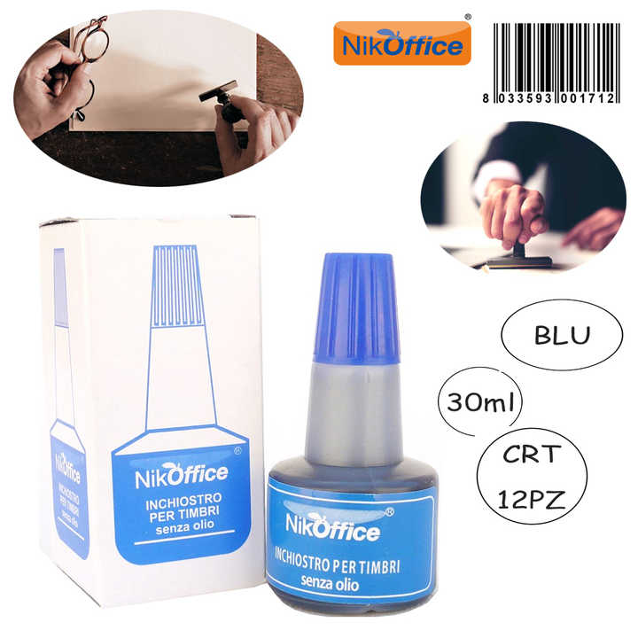 13NIK001 12 Bottles Blue Ink Refill Stationery Wholesale Office Supply blue ink refill 12 bottles stationery wholesale office su