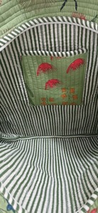 Colorful Block Print Cotton Quilted Vintage Fashion Women's Handmade Indian Artisan Design Eco-Friendly Versatile Canvas <b>Tote</b> - Product Image 3