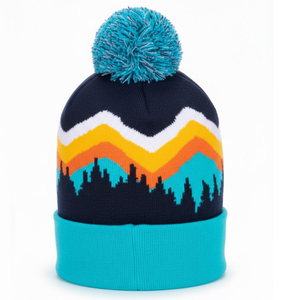 Gorros de Punto de Primera Calidad a Precio de Fábrica, Gorros de Invierno de Moda Urbana, Gorros de Punto Jacquard en Venta 2026 - Product Image 6