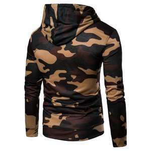 Las sudaderas con capucha para hombre más vendidas, Sudadera con capucha esencial de invierno de tacto suave personalizada al por mayor con patrón sólido, sudaderas con capucha de color CAMO - Product Image 2