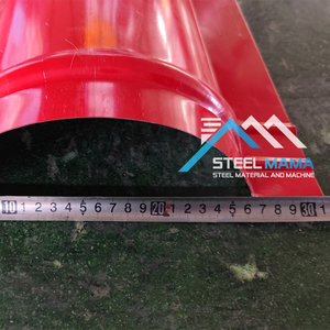 Haute qualité industrielle plus récent matériau de construction machines panneau de toit Ridge Cap rouleau formant la Machine - Product Image 6