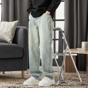 Pantalon de survêtement pour hommes avec logo personnalisé 2025 Pantalon de survêtement respirant 500gsm Décoration brodée vintage Pantalon cargo de style décontracté à taille moyenne - Product Image 3
