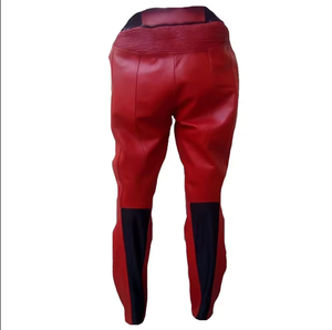 Ensemble de vêtements de moto en cuir de vachette 1 ou 2 pièces, personnalisé, pour motards, sportswear, imperméable, séchage rapide, anti-UV, protection - Product Image 6
