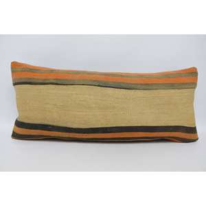 Luxury <b>Bohemian</b> Striped Wool Pillow 16x36 Inch Floral Vintage Floral Decorative Cushion for Living Room <b>Bedding</b> Woven Technique - Product Image 1