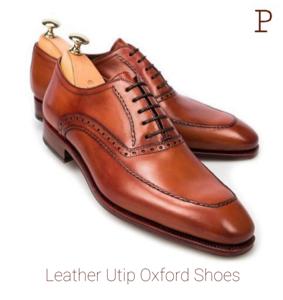 รองเท้าหนังหุ้มข้อแบบสวมสบายรองเท้าผ้าอ๊อกซ์ฟอร์ดหัวมนสำหรับใช้ในสำนักงานการประชุมธุรกิจใส่ได้ทุกวัน - Product Image 2