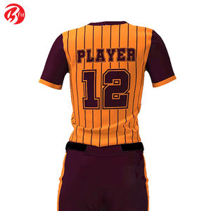 Ropa de equipo Ropa deportiva Conjunto de uniforme de béisbol con logotipo personalizado Uniforme de béisbol y sóftbol para mujeres a los mejores precios - Product Image 4