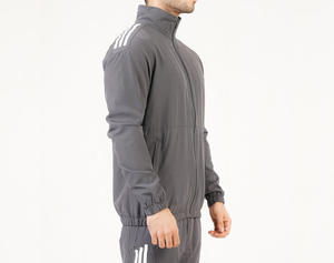 Chándal Deportivo Impermeable y Cortavientos con Paneles y Logotipo Personalizado para Hombre, OEM/ODM, 100% Nailon, Ligero - Product Image 3