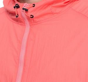 Chaqueta Cortavientos Ajustable para Hombre con Capucha, Tejido Reflectante, Plegable, con Cuello Alto y Cierre de Cremallera - Product Image 3