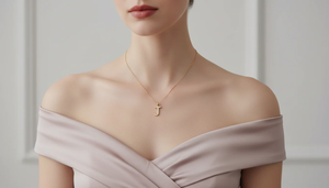 จี้ตัวอักษร J ทองคำแท้ 18K ประดับเพชรแท้ ดีไซน์ทันสมัย สร้างสรรค์เป็นเอกลักษณ์ เหมาะเป็นของขวัญวันเกิด - Product Image 5