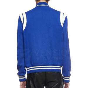 New Arrival Lettermen High Street Winter <b>Jacket</b> Comfortable Stand Collar Pattern Decoration Made Pakistan-OEM Service Available - Product Image 5
