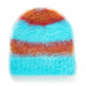 Gorro de Punto Desgastado para Esquí, Cálido, para Hombre y Mujer, Gorro de Invierno con Borde Deshilachado, 100% Lana, Impresión Digital, Diseño Personalizado, OEM - Product Image 6