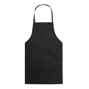AKSHARA Custom Logo Printed Plain Black Stripe Cotton Polyester Waterproof BBQ Food Cooking <b>Kitchen</b> Cleaning Outdoor Use <b>Aprons</b> - Product Image 3