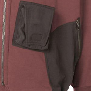 Sweat à capuche unisexe Reddito Sports 100 % coton molletonné, entièrement zippé, personnalisé, lavé, respirant, brodé, grande taille, pour l'hiver, uni, pour homme - Product Image 2