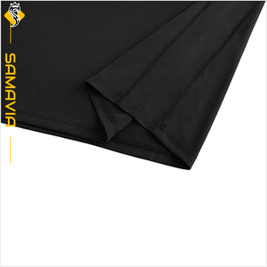 Samavia เสื้อโปโลผ้าฝ้ายถักพิมพ์ลายไซส์ใหญ่พิเศษ, เสื้อโปโลผ้าฝ้าย100% ระบายอากาศสวมใส่สบายพลัสไซส์ - Product Image 4