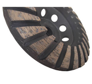 Disque diamanté turbo convexe de 4 po / 100 mm pour le meulage de lave-linge en pierre, du granit, du marbre, du quartz et du <span class=keywords><strong>béton</strong></span> - Product Image 4