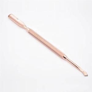 Vente en gros de meilleure qualité Pousse-ongles à cuticules Instruments de beauté en acier inoxydable Pousse-ongles à cuticules - Product Image 4