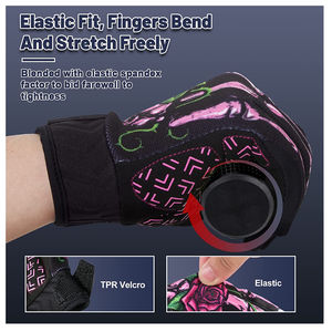 Dedo completo aceptar guantes de ciclismo personalizados Oem guantes de montar en bicicleta acolchado antideslizante Bmx mitones con su logotipo - Product Image 4