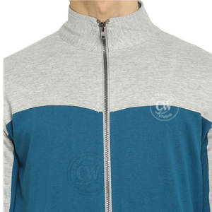 Conjunto de sudadera y pantalón de algodón personalizado con capucha sólida de invierno de alta calidad chándal transpirable de secado rápido para hombre - Product Image 6