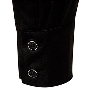 Venta caliente de manga larga de diseño único camisa bordada hombres 100% algodón de alta calidad transpirable OEM tamaño personalizado venta - Product Image 4