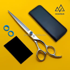 Gunting perawatan hewan peliharaan kualitas stabil 7.5 inci gunting perawatan anjing klasik baja Jepang gunting hewan peliharaan tajam profesional - Product Image 4